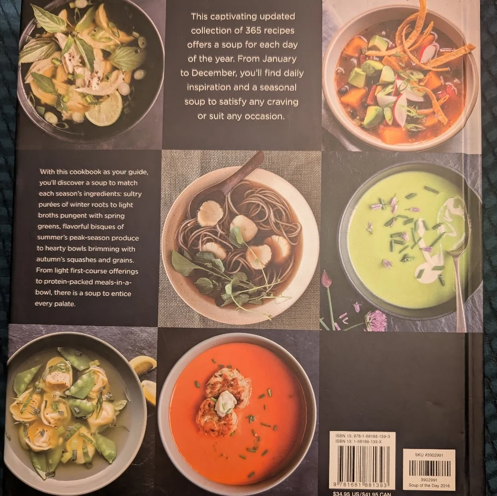 Cookbook: Soup of the Day Williams-Sonoma Coolwction by Kate MacMillan